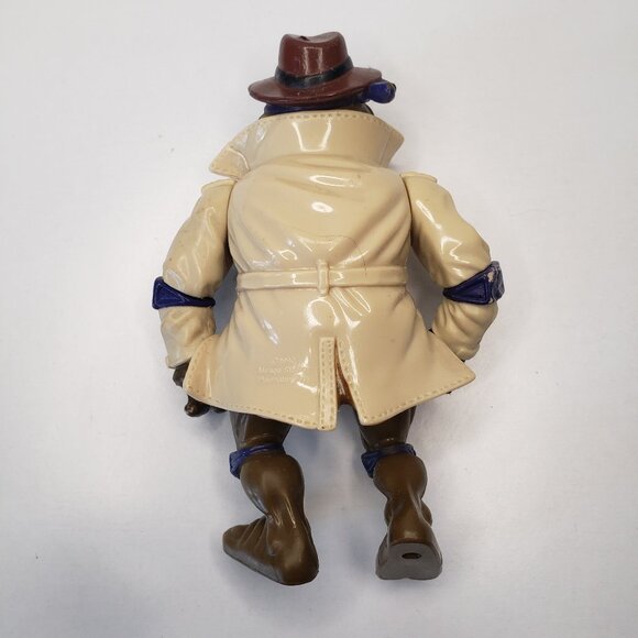 Playmates 1990 TMNT Undercover Don Turtle Complete & Authentic Vintage Figure - Picture 2 of 7